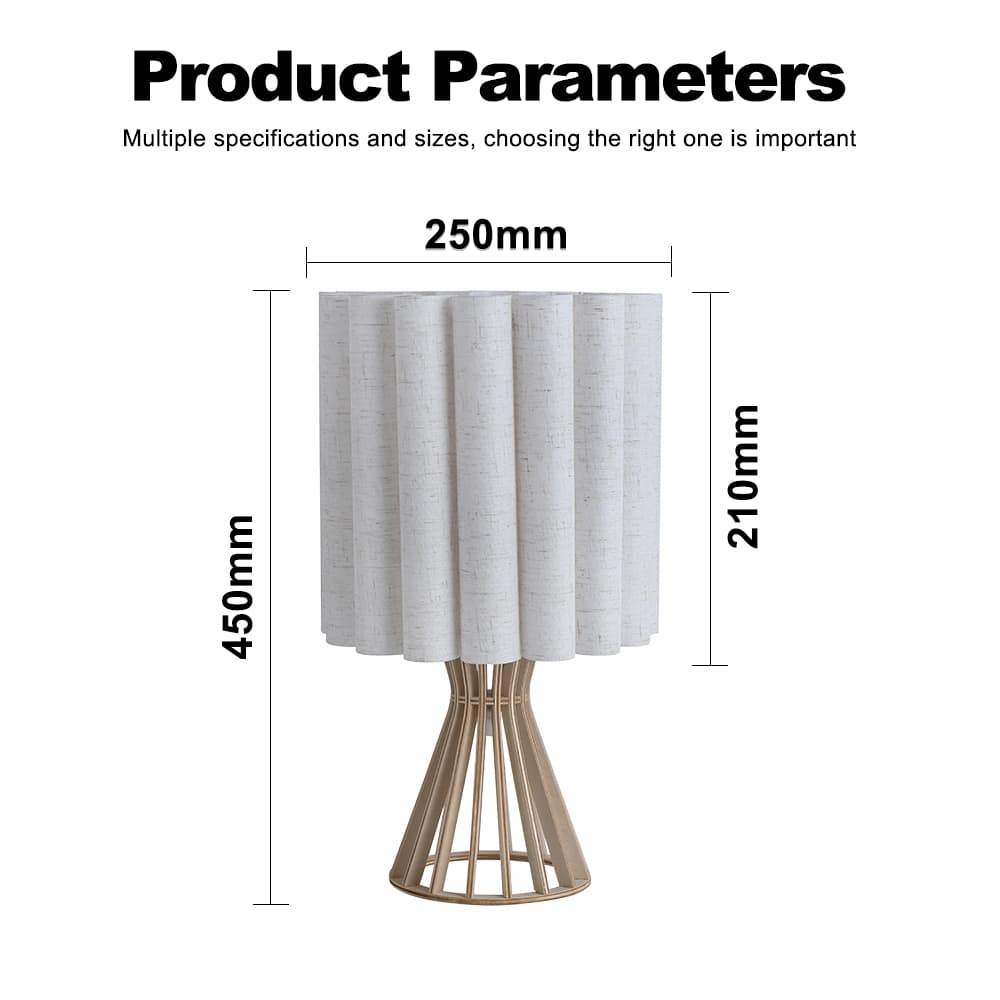 Wabi Sabi Modern Natural Wood Table Lamp with Fabric Shade Decor Desk Light for Bedroom Living Room Entryway Study Room, Wabi Sabi Wood Table Lamp, operation14