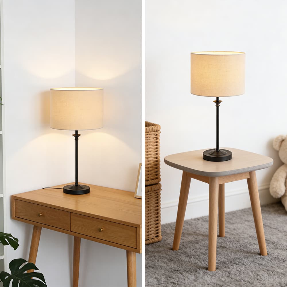 Manufacturer Metal Bedroom Nordic Bedside Modern Luxury Restaurant Home Decorative Led Table Lamp, Modern Black LED Table Lamp, operation14