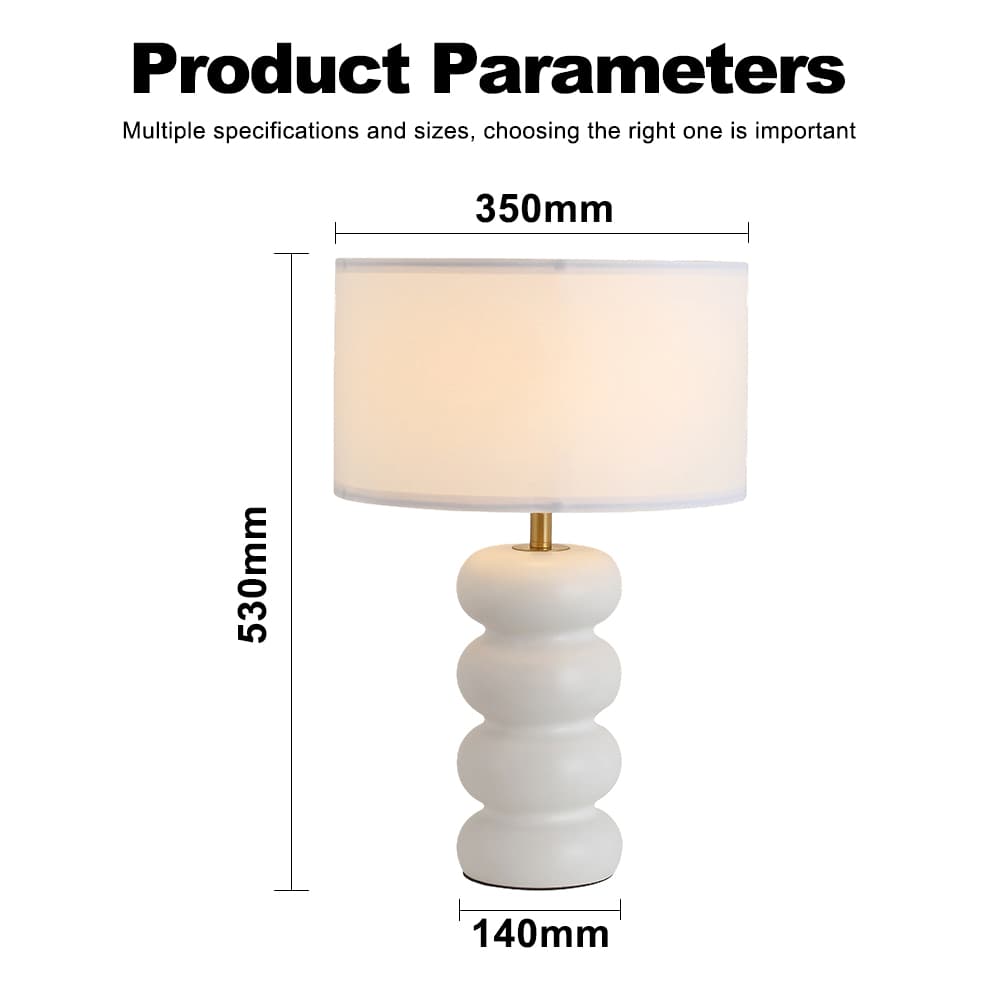 Factory Bedroom Nordic Reading Bedside Modern Restaurant Home Decorative Luxury Ceramic Table Lamps, Nordic Ceramic Table Lamp, operation14